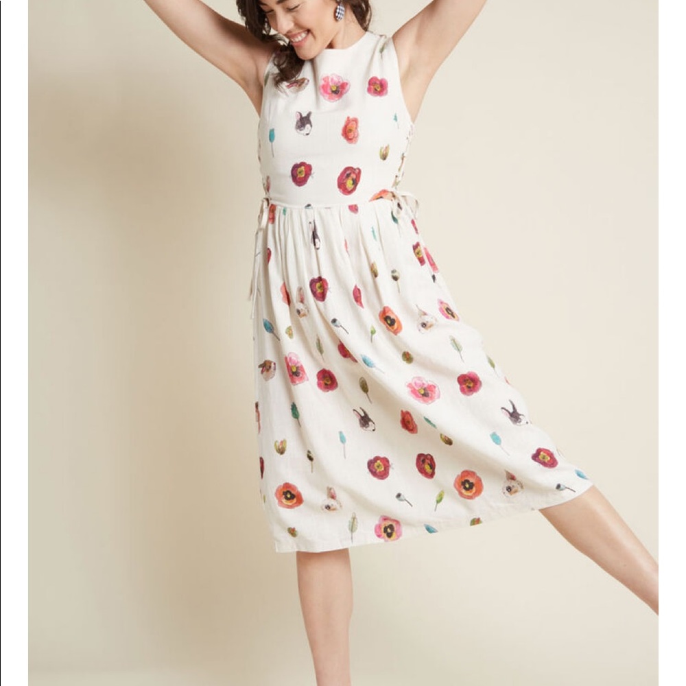Pepaloves ModCloth bnwt hare dress XS